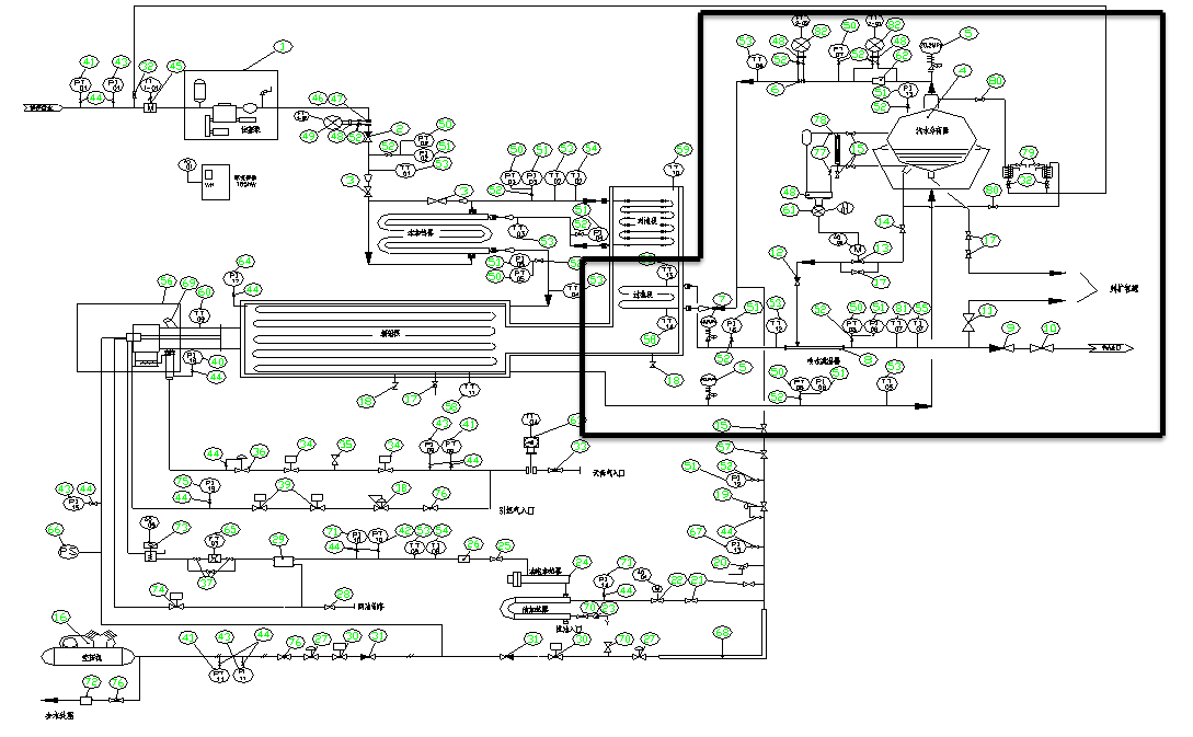 superheated steam injection boiler