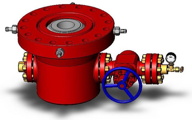 single stage thread type casing head