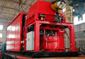 Skid-mounted fracturing equipment