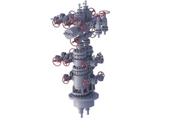 Single Column Dual-Well Thermal Recovery Wellhead